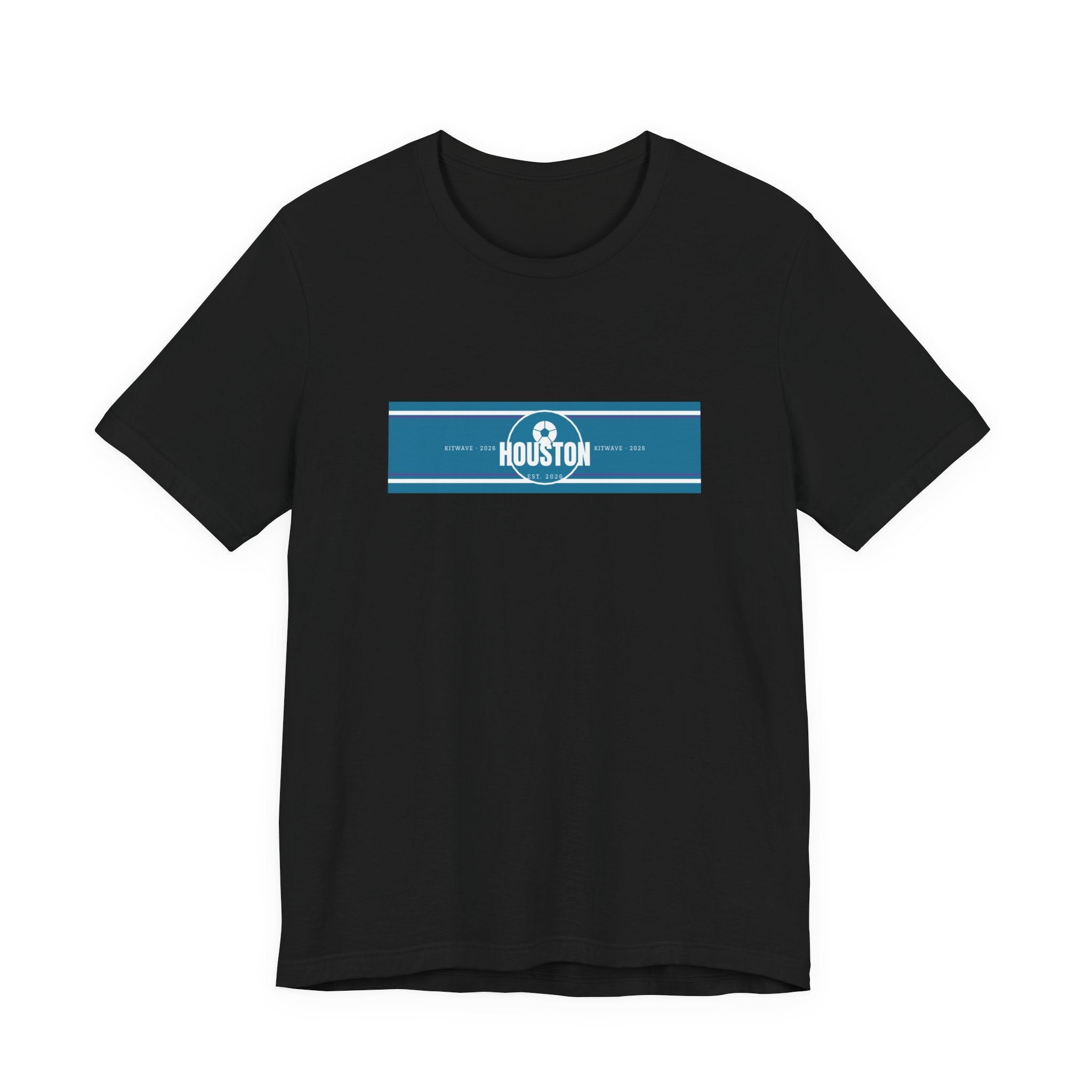 Houston City Poster Tee — Black · Limited Edition · Unisex