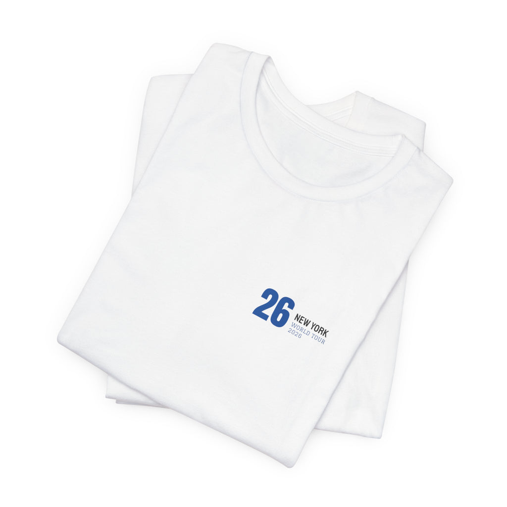 New York City Poster Tee — White · Limited Edition · Unisex