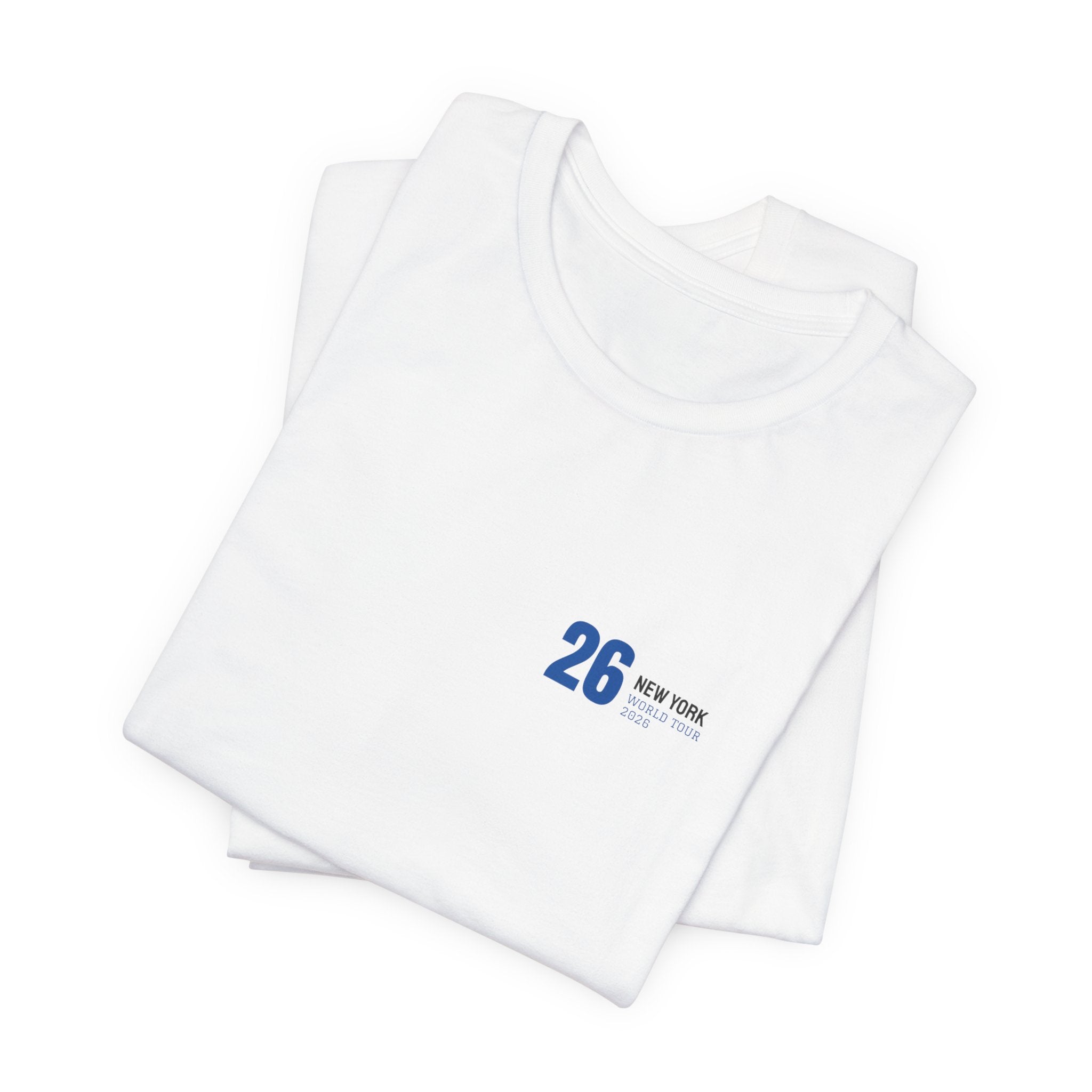 New York City Poster Tee — White · Limited Edition · Unisex