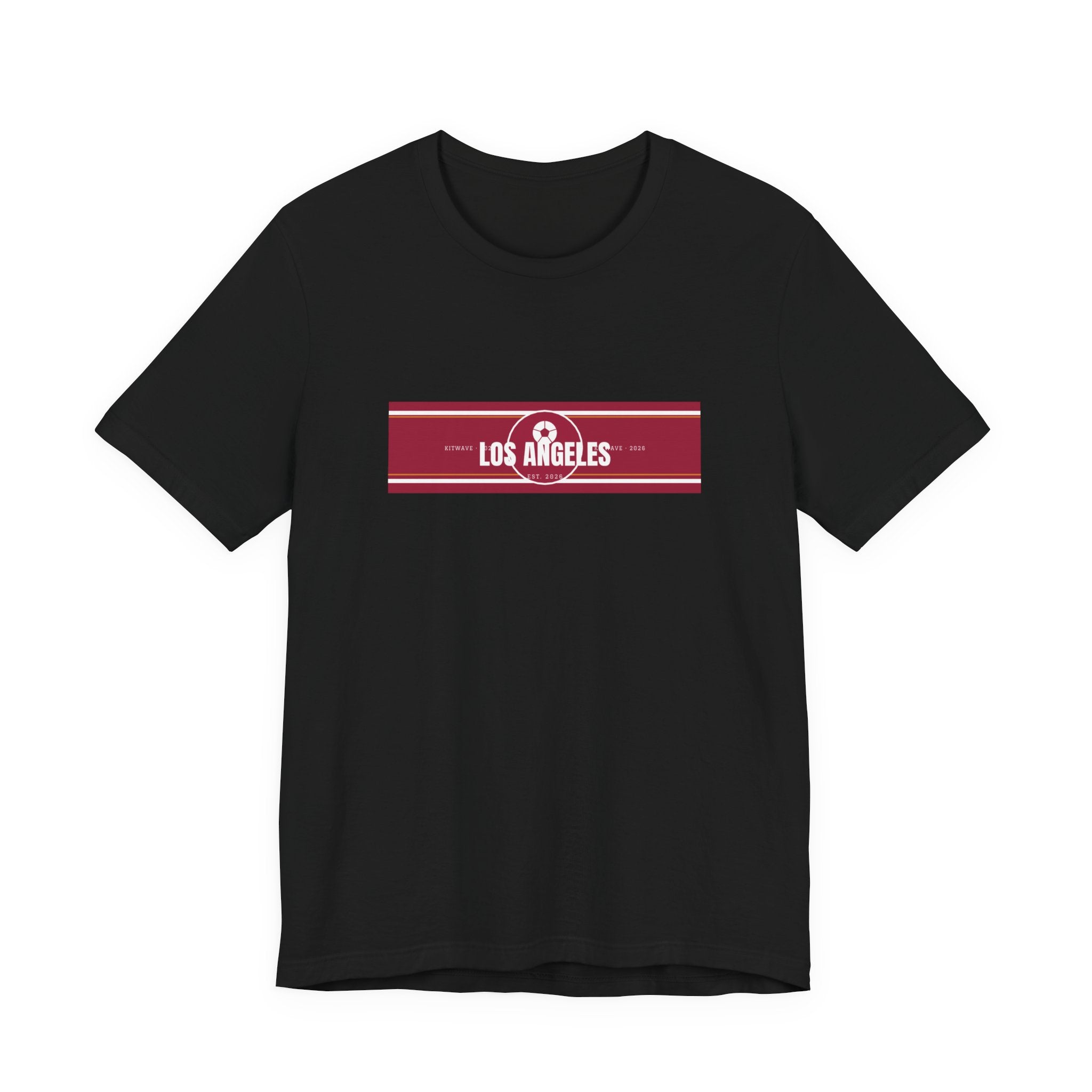Los Angeles City Poster Tee — Black · Limited Edition · Unisex