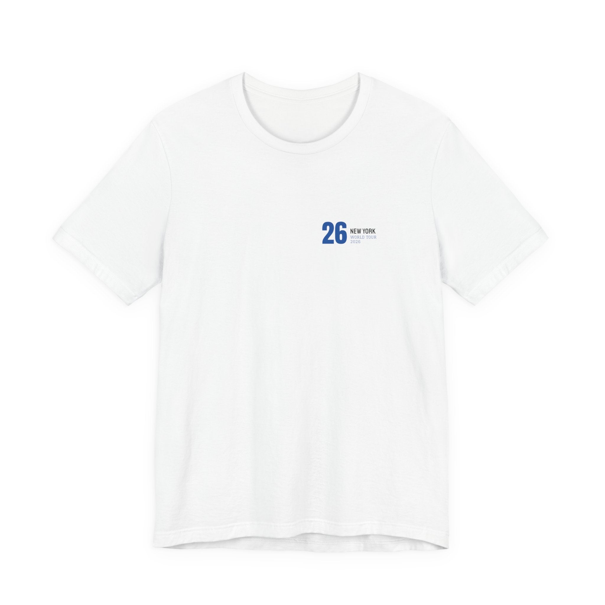 New York City Poster Tee — White · Limited Edition · Unisex