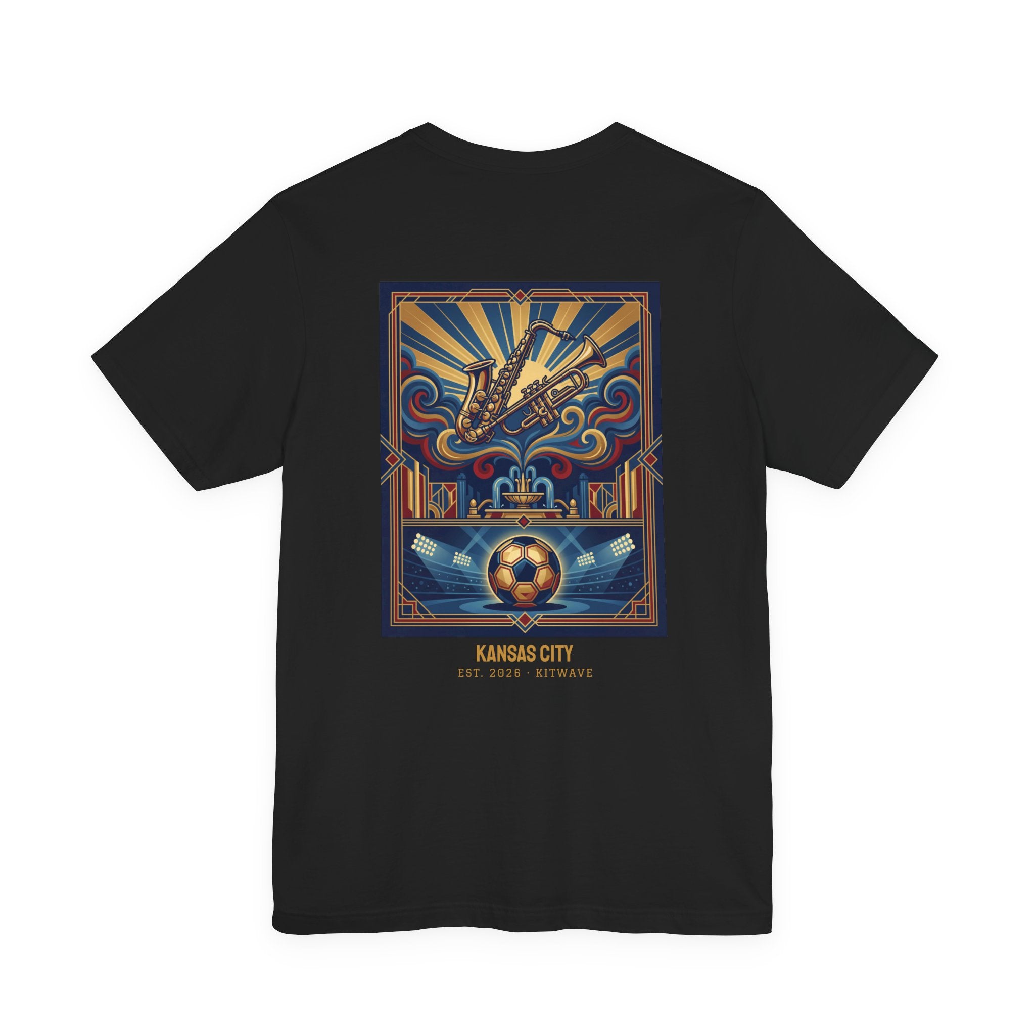 Kansas City Poster Tee — Black · Limited Edition · Unisex