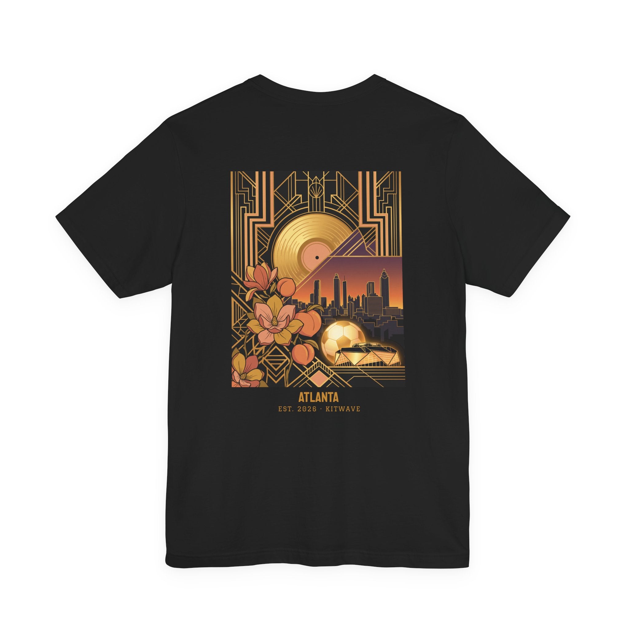 Atlanta City Poster Tee — Black · Limited Edition · Unisex