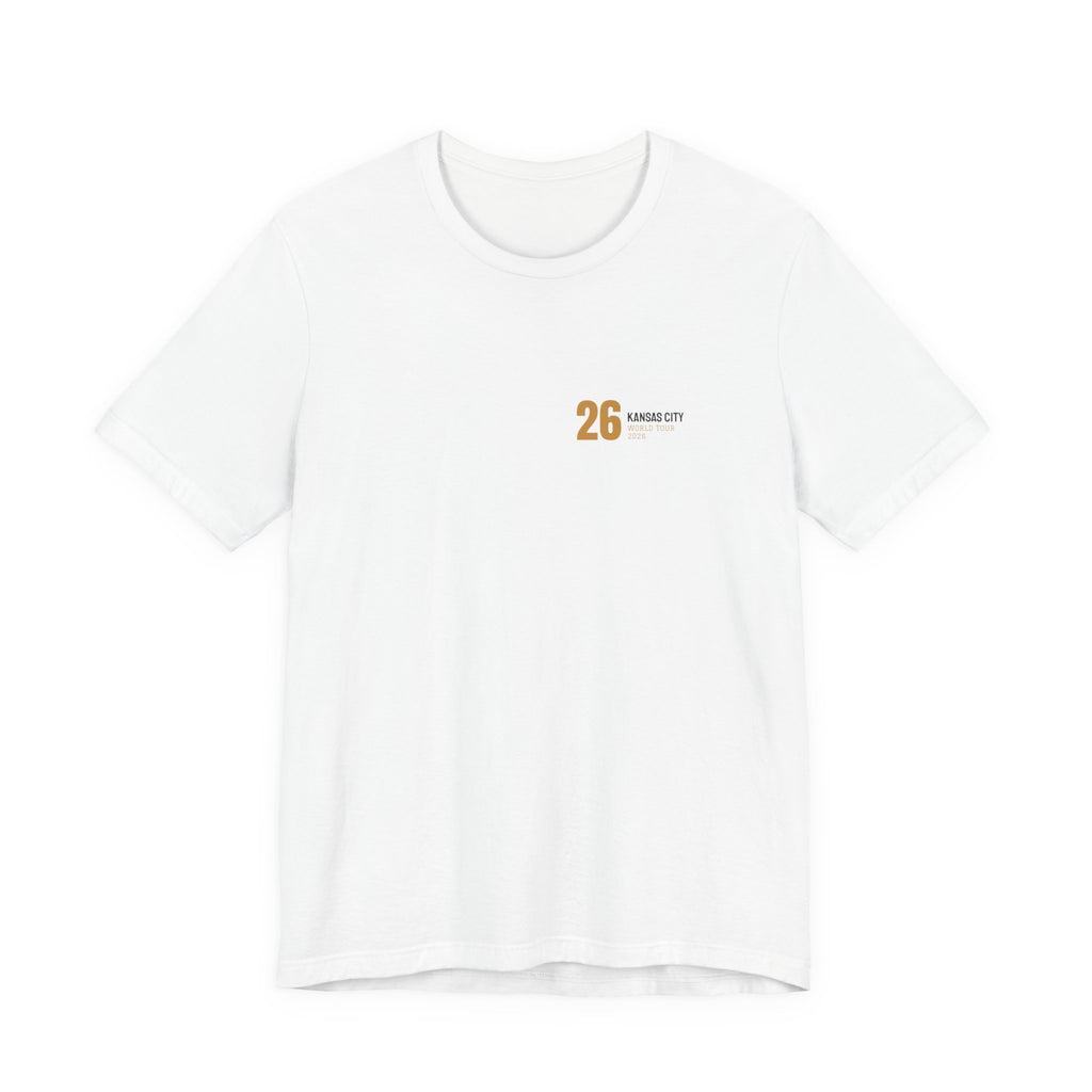 Kansas City Poster Tee — White · Limited Edition · Unisex