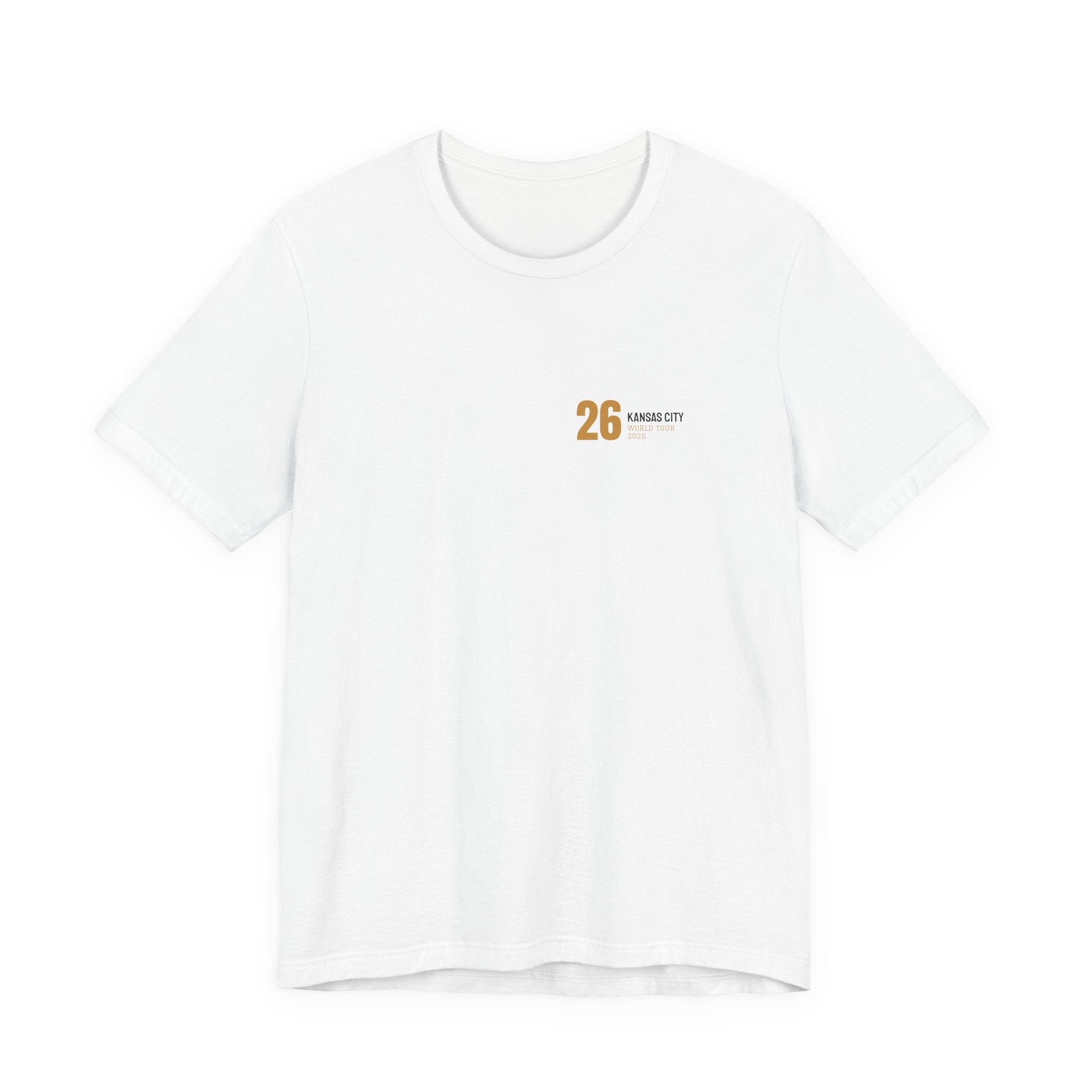Kansas City Poster Tee — White · Limited Edition · Unisex