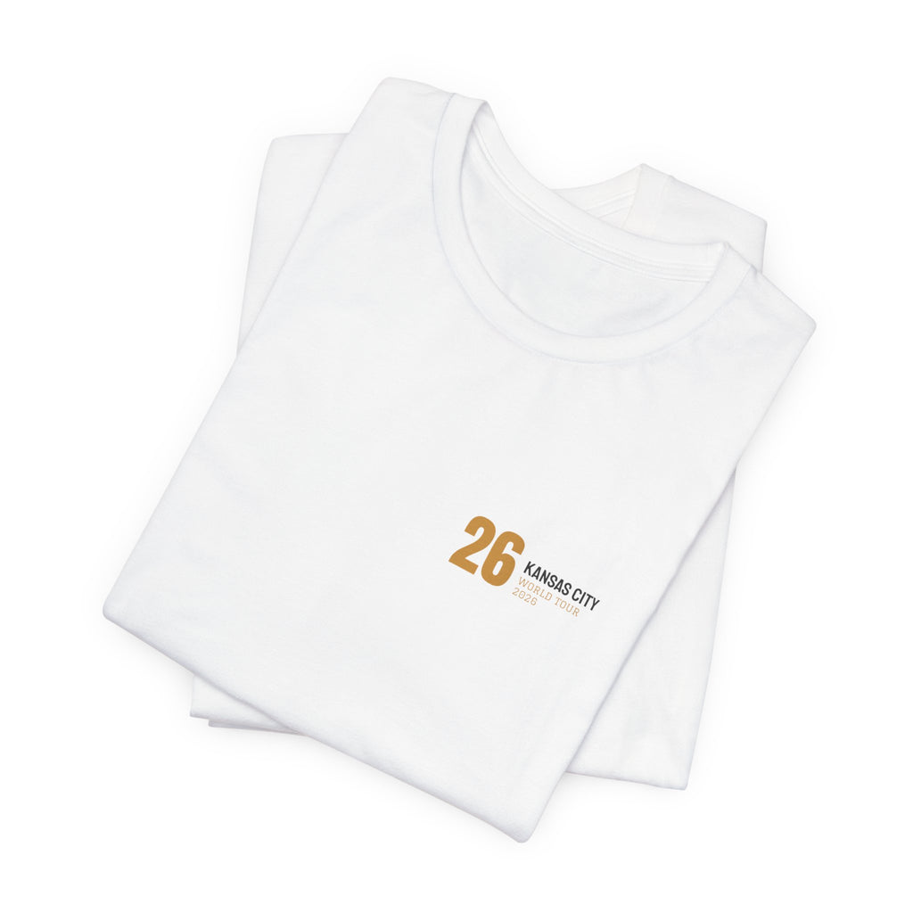 Kansas City Poster Tee — White · Limited Edition · Unisex