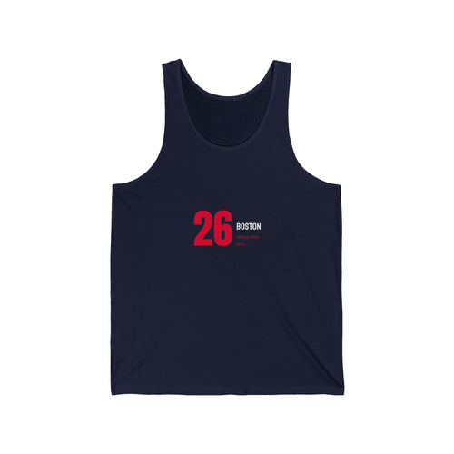 Boston City Tank Top - Limited Edition · Unisex