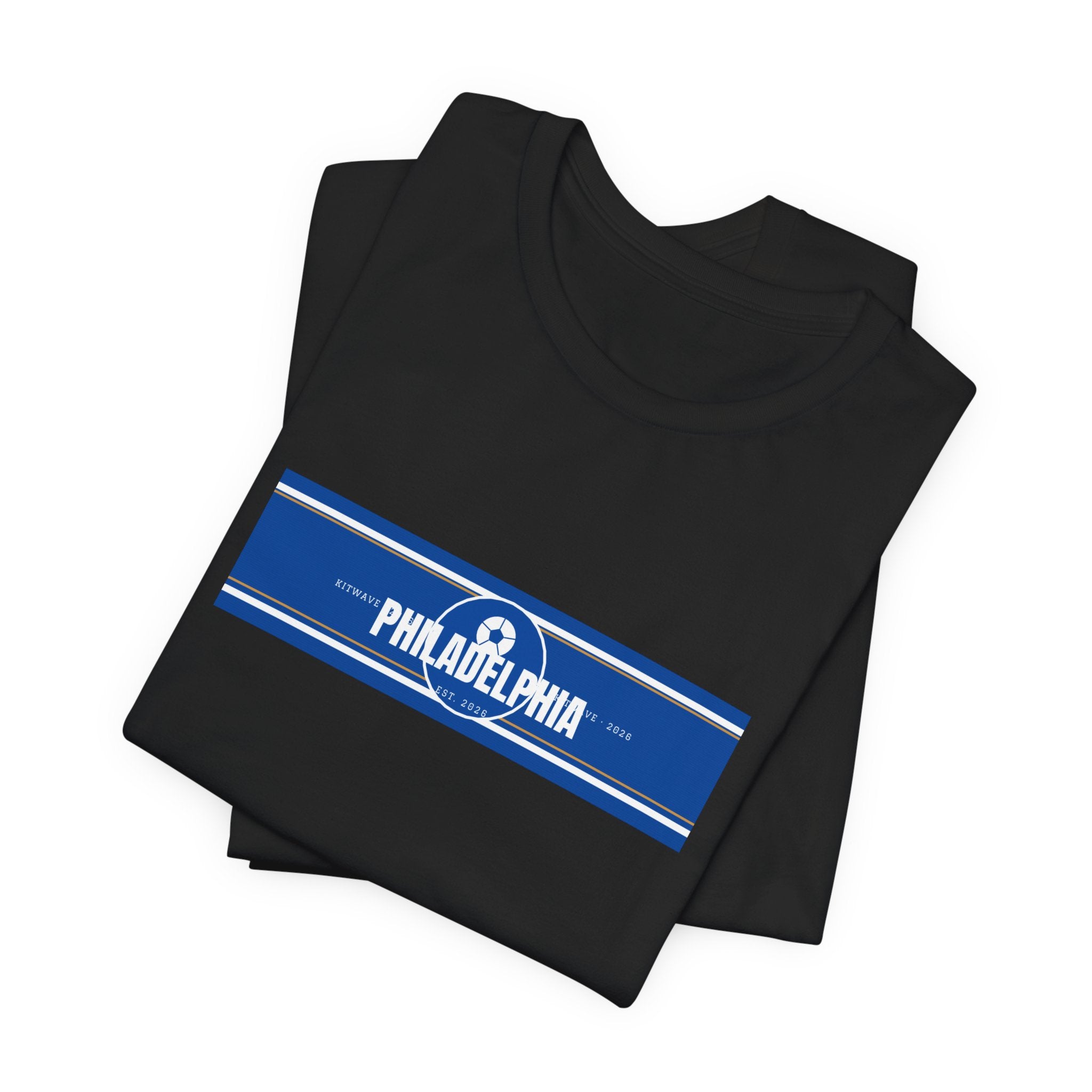 Philadelphia City Poster Tee — Black · Limited Edition · Unisex