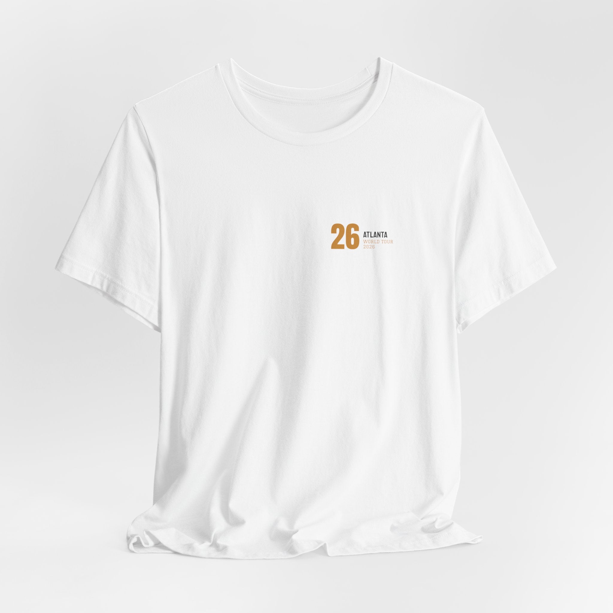 Atlanta City Poster Tee — White · Limited Edition · Unisex
