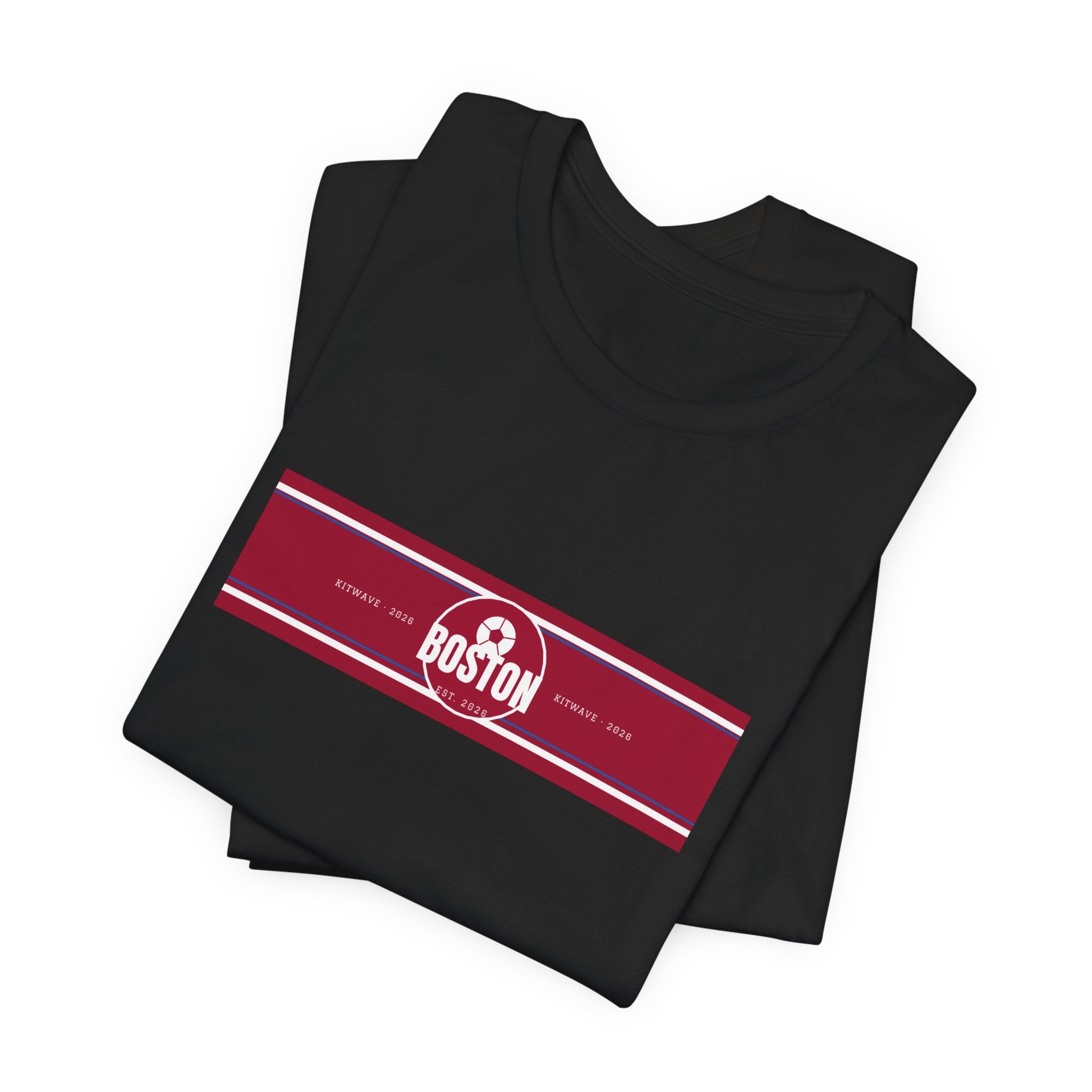 Boston City Poster Tee — Black · Limited Edition · Unisex