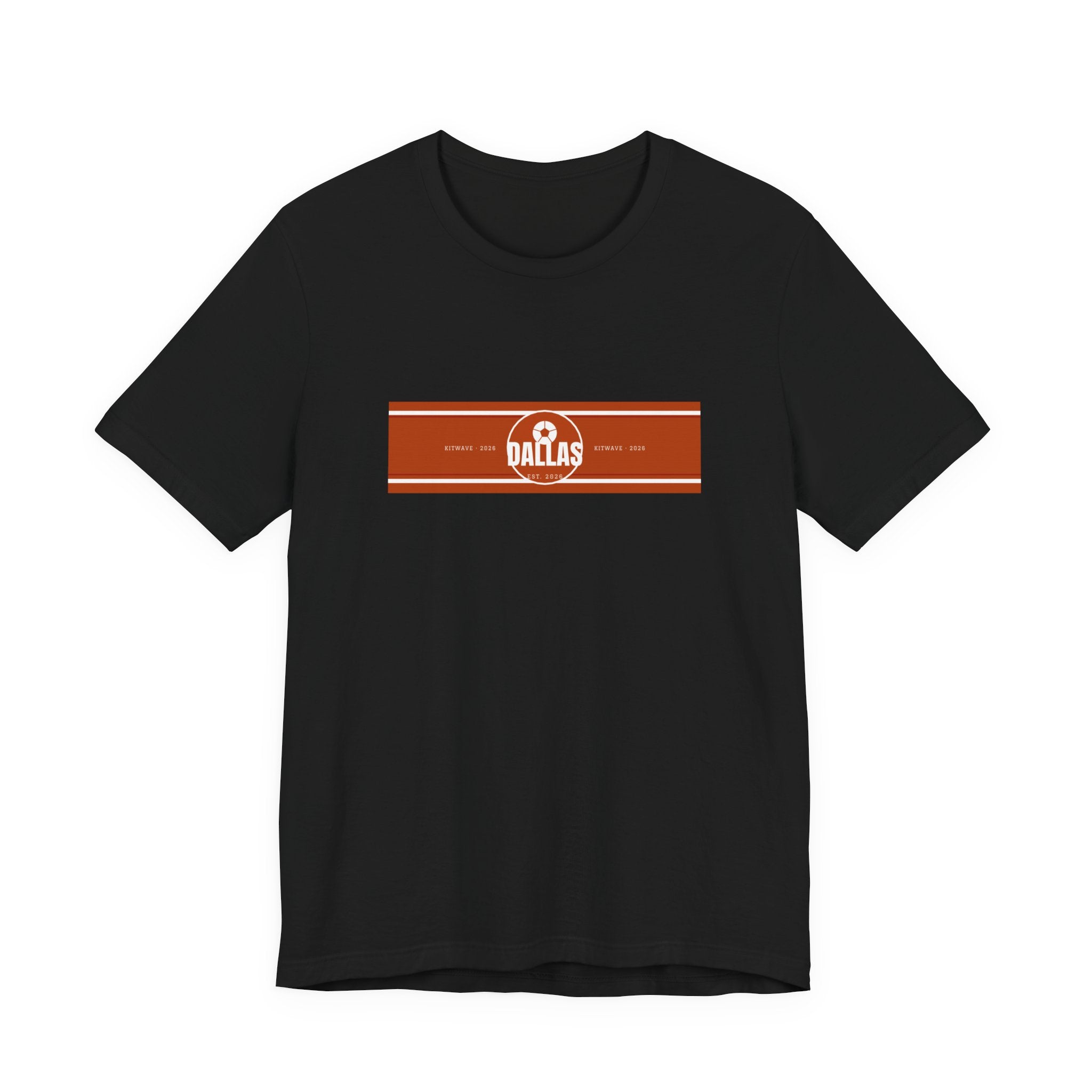Dallas City Poster Tee — Black · Limited Edition · Unisex