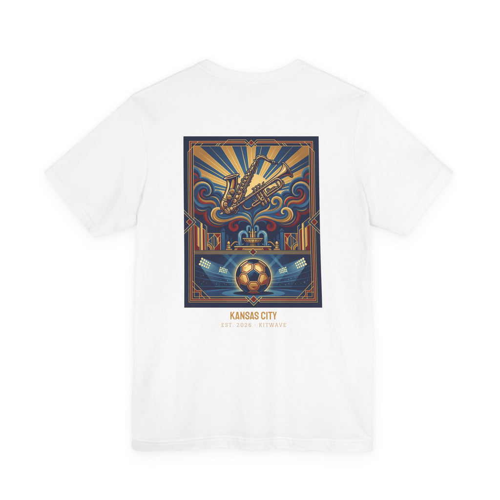 Kansas City Poster Tee — White · Limited Edition · Unisex