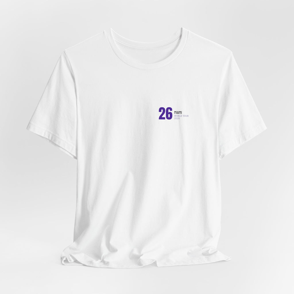 Miami City Poster Tee - White · Limited Edition · Unisex