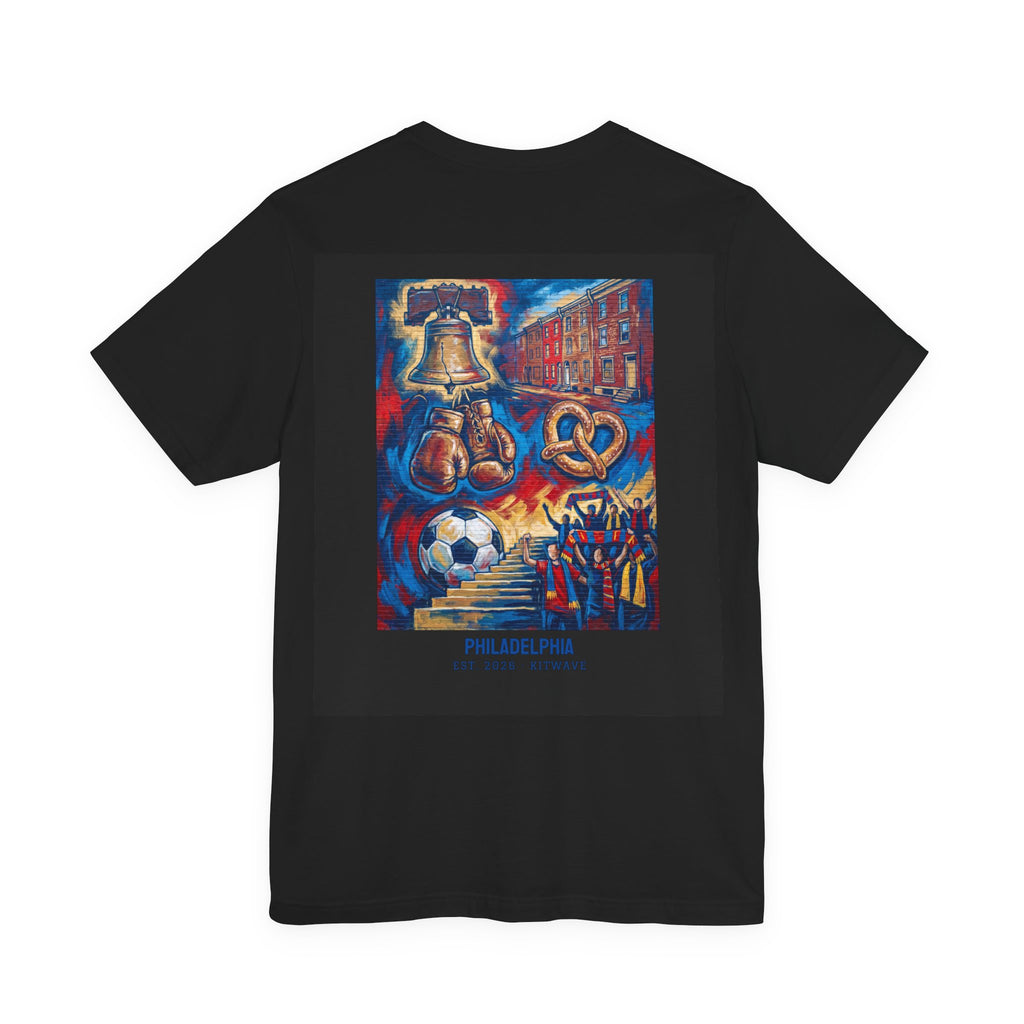 Philadelphia City Poster Tee - Black · Limited Edition · Unisex