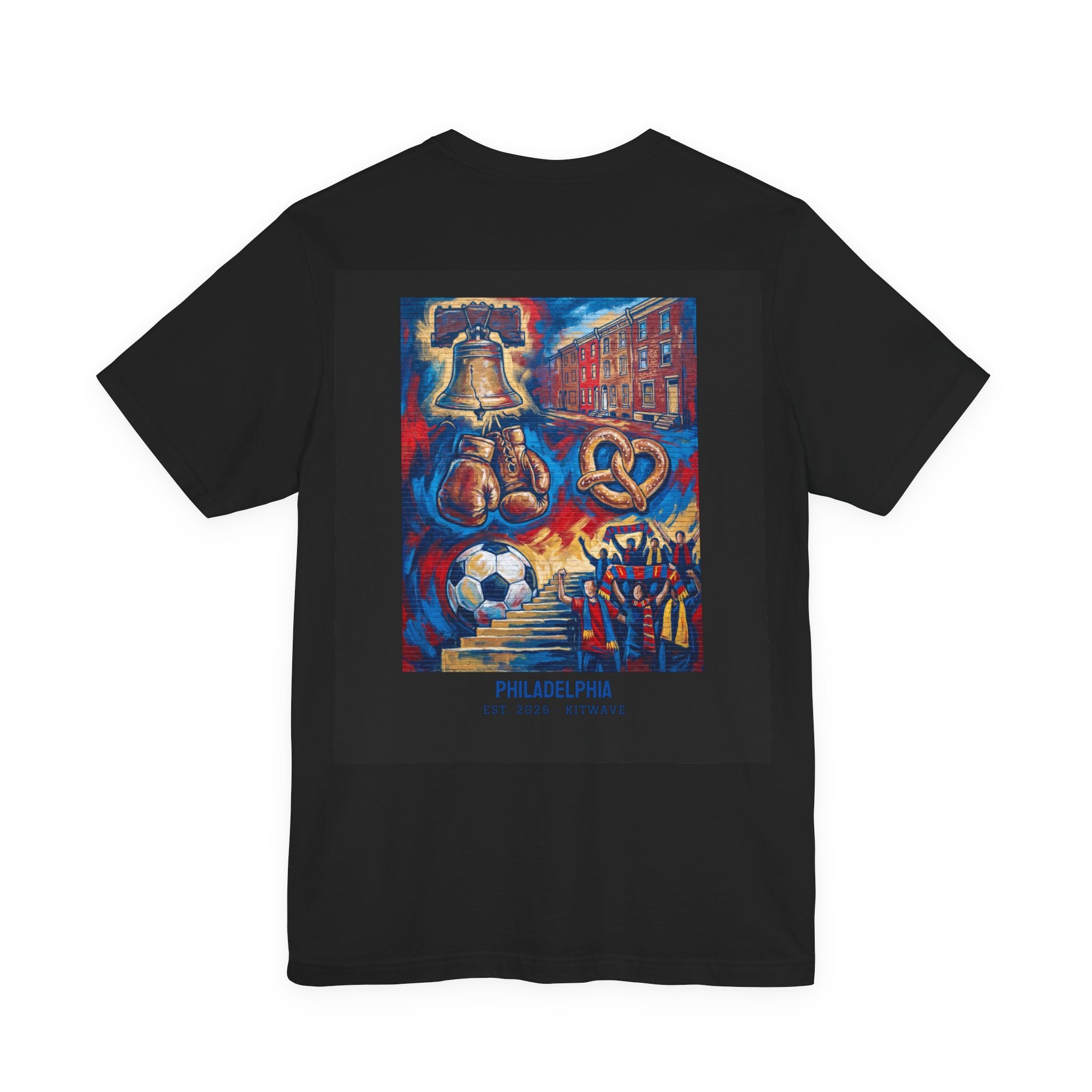 Philadelphia City Poster Tee — Black · Limited Edition · Unisex