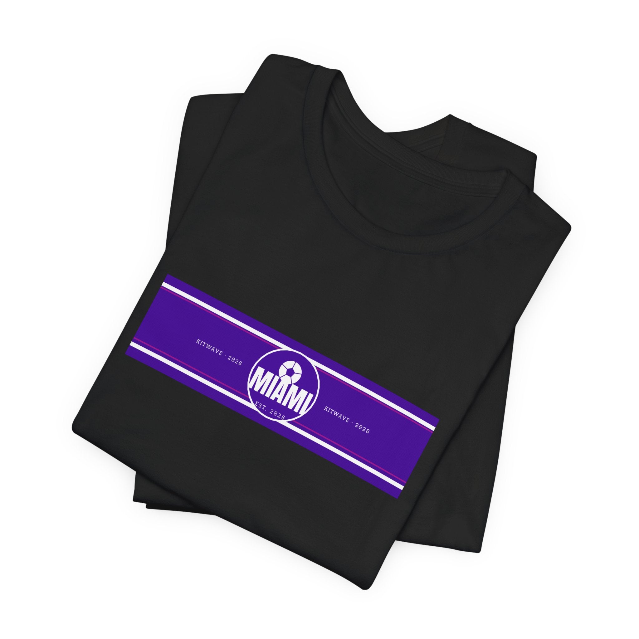 Miami City Poster Tee — Black · Limited Edition · Unisex