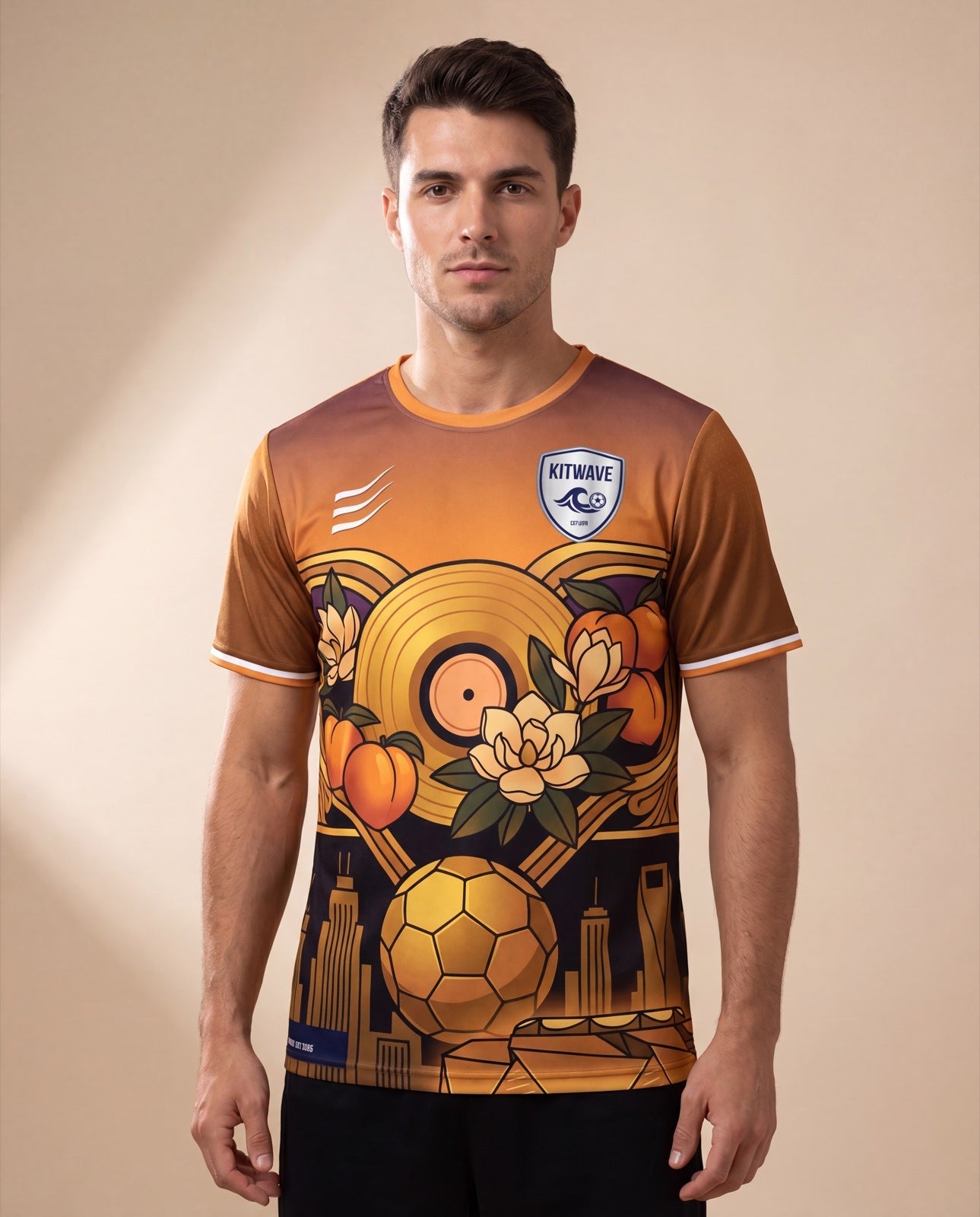 Atlanta City Jersey worn front view