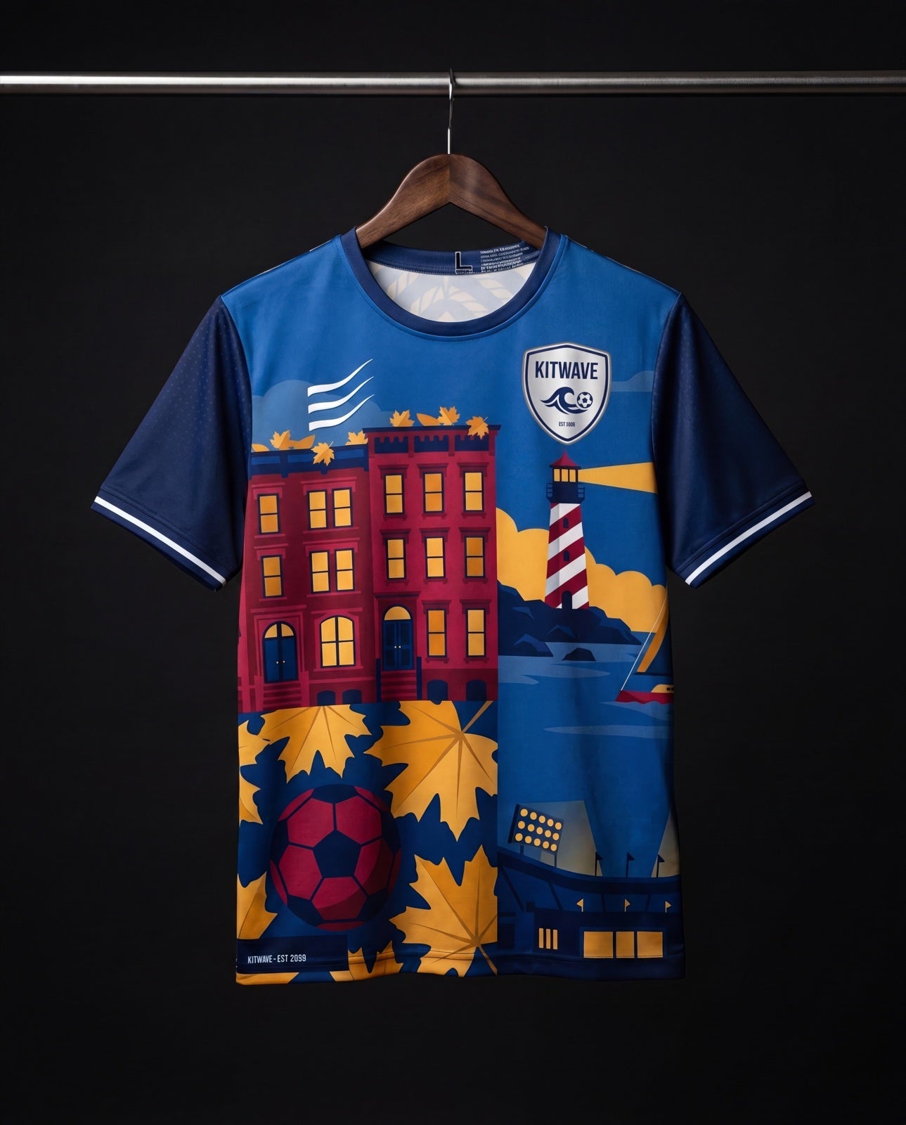 Boston City Jersey on hanger