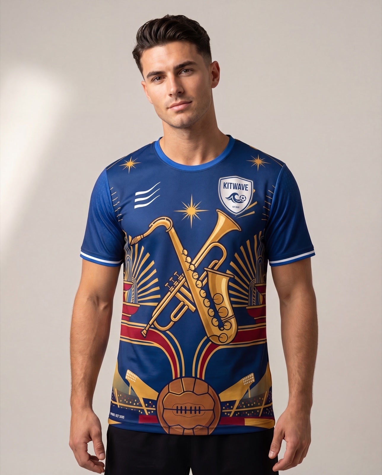 Kansas City City Jersey worn front view