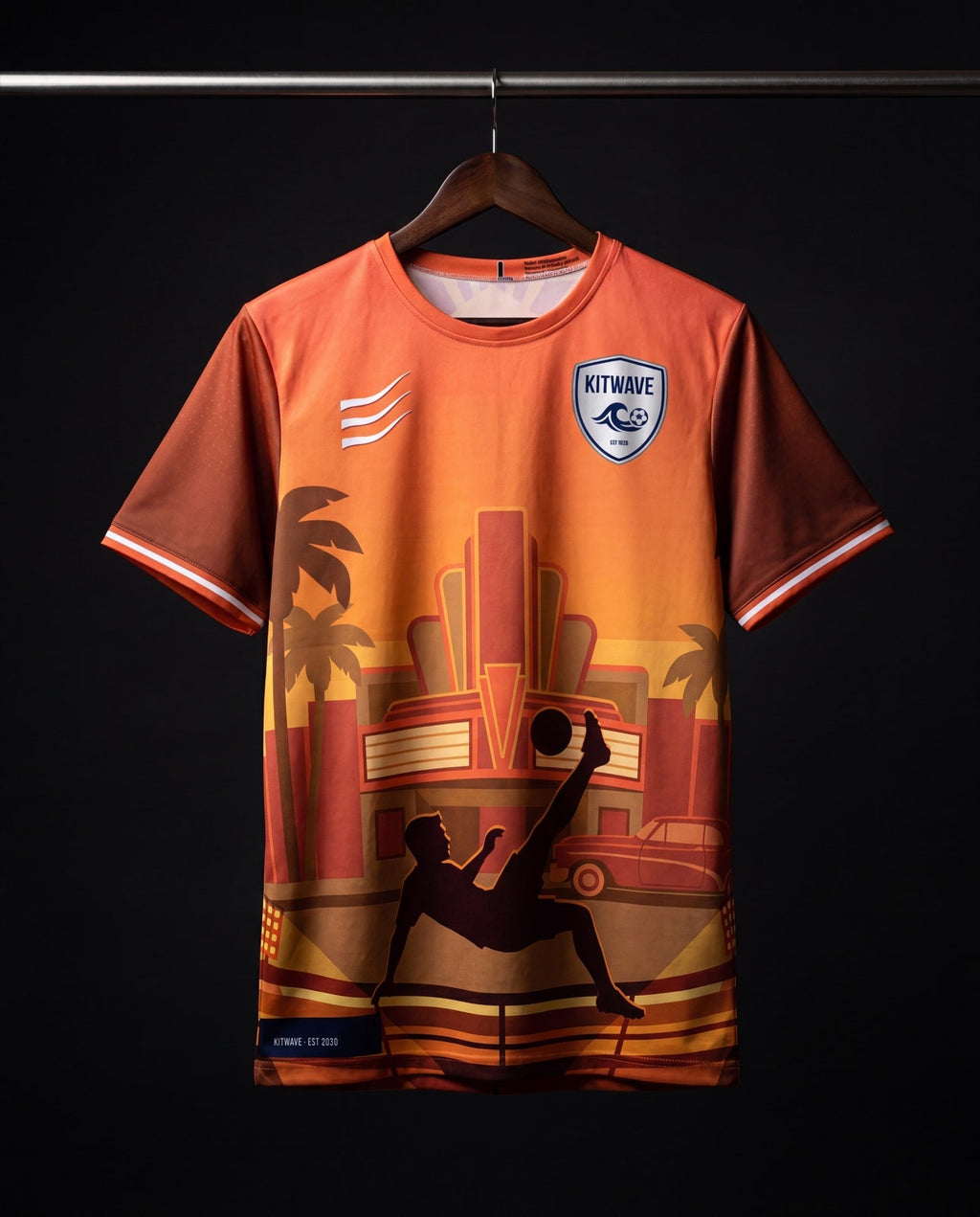 Los Angeles City Jersey on hanger
