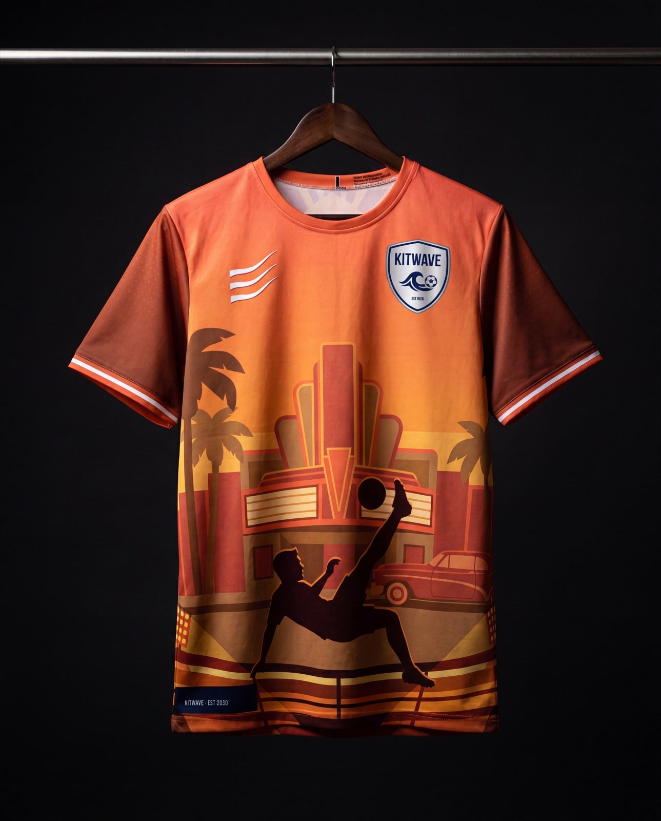 Los Angeles City Jersey on hanger