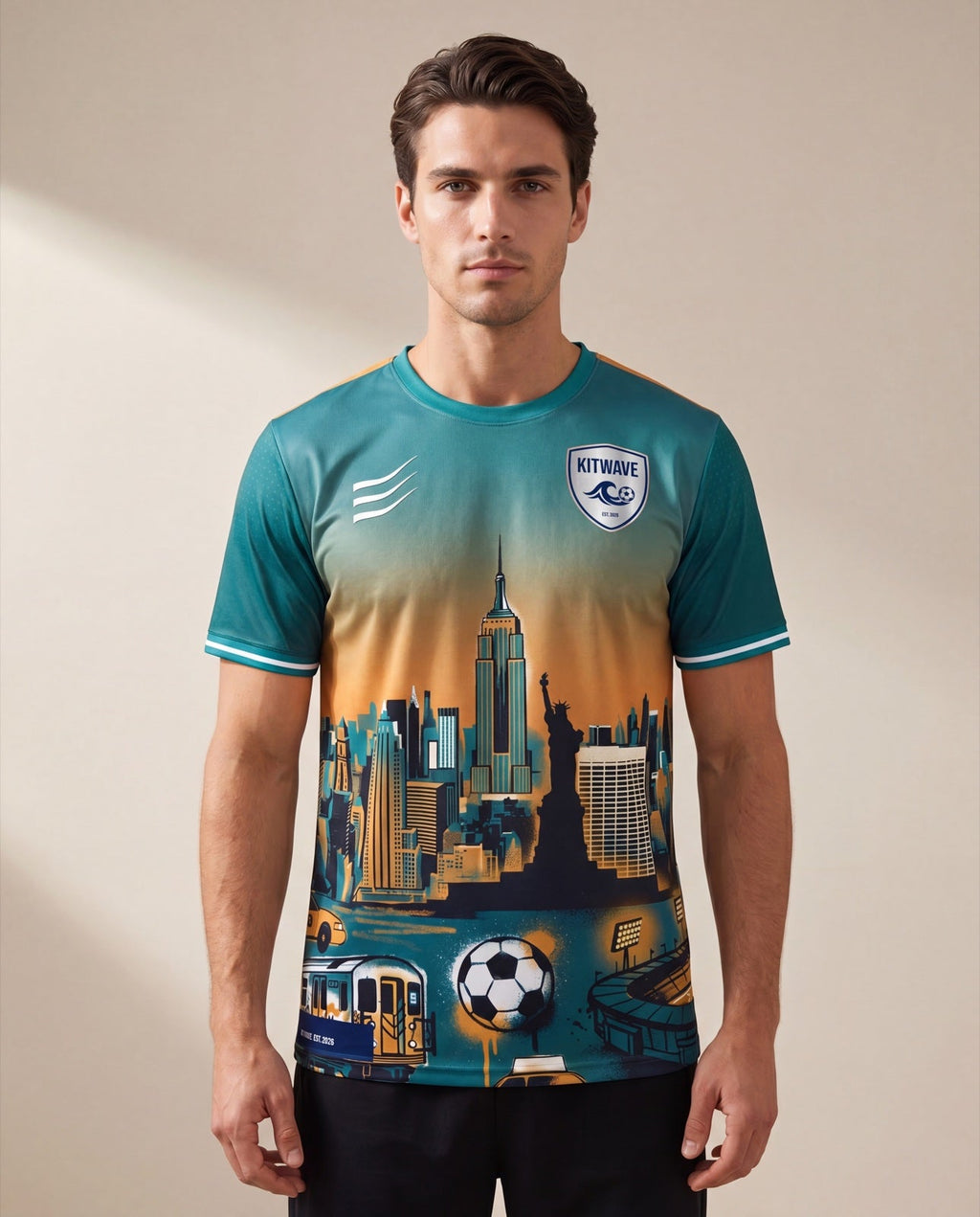 New York City Jersey worn front view