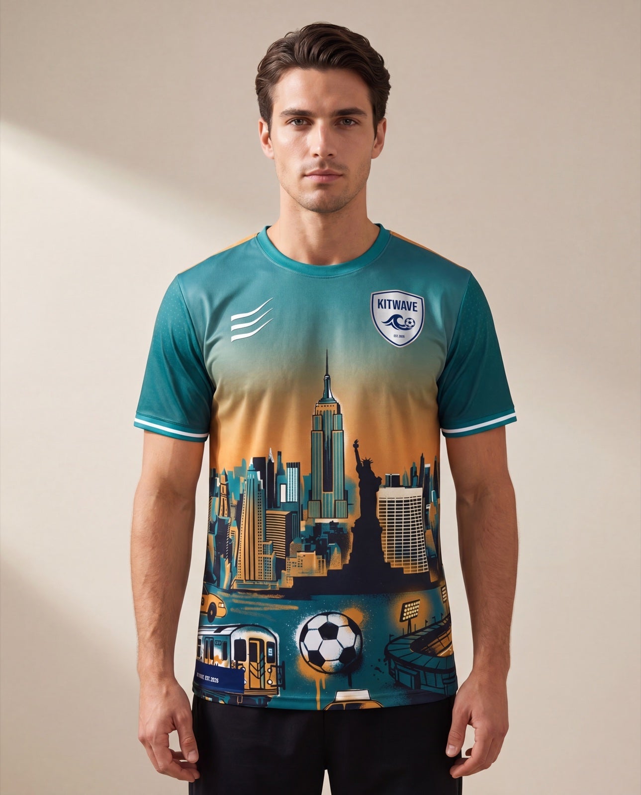 New York City Jersey worn front view