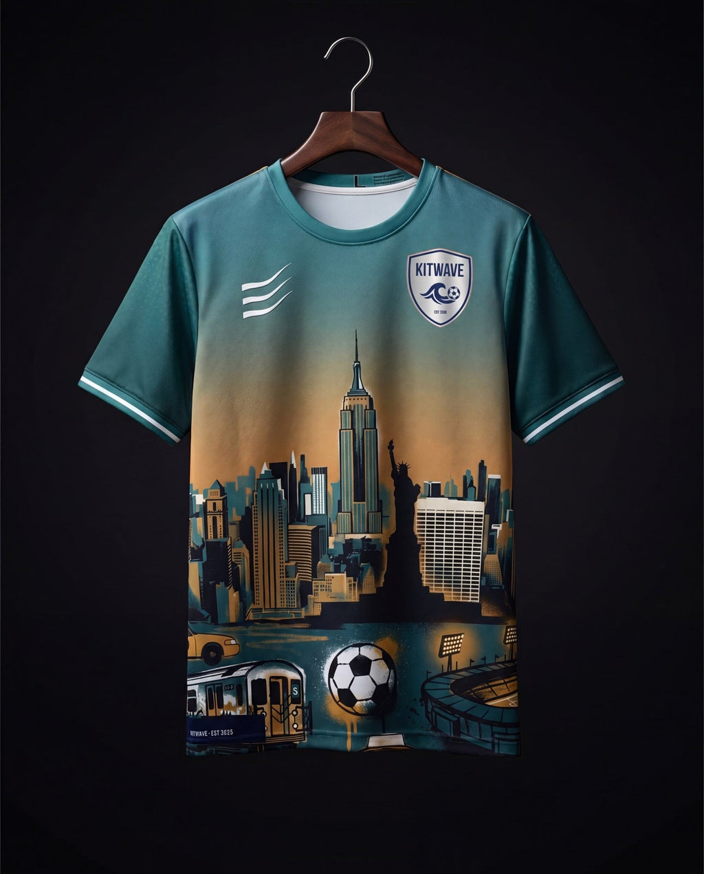 New York City Jersey on hanger