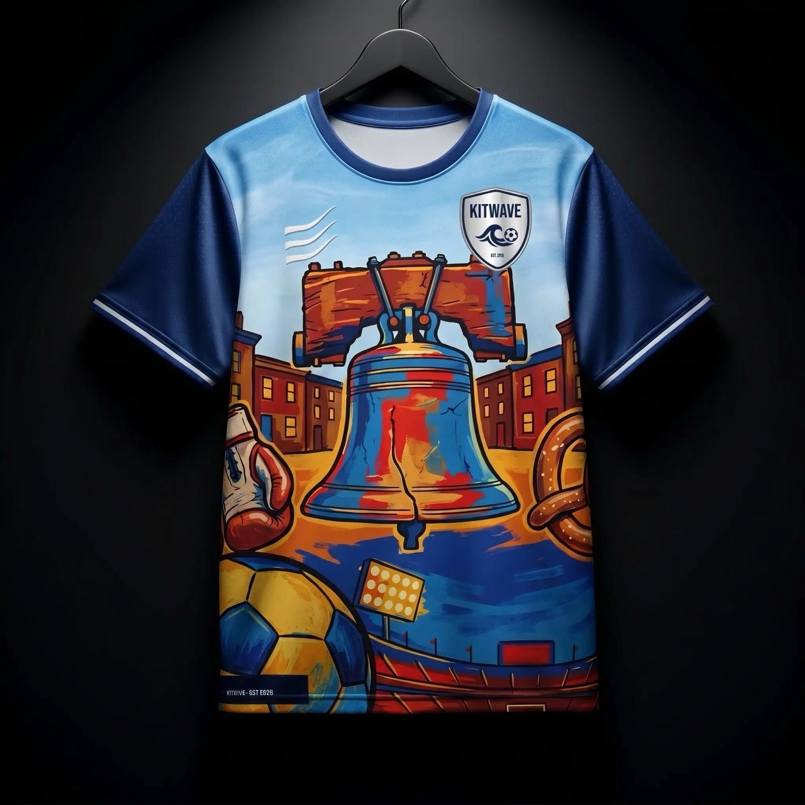 Philadelphia City Jersey on hanger